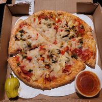 Vegan tuscany at Sarpino's Pizzeria in Coral Springs