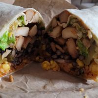 Planted Chicken Burrito at Zapote in Wallisellen