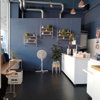 Limited seating at Simply Soup - Pelikan in Zurich