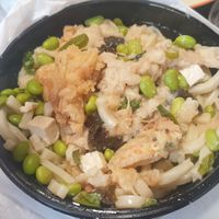 Vegan udon noodle soup at Super Sushi in Kyneton