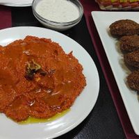 Falafel at Un Arabigo in Madrid