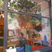 Outside at Rio Juice - Calea Victoriei in Bucharest