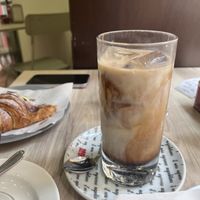 Iced coffee with soy milk   at Caffettiere Nannì in Naples
