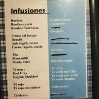 Infusiones at Iru in San Sebastian