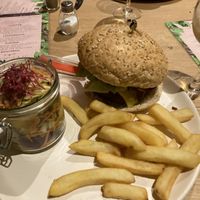 Burger at Oh!MA in Bruges