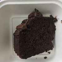 Chocolate cake at Mimi's Cafe Vegan in Athens