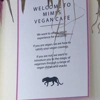 Inclusive!  at Mimi's Cafe Vegan in Athens