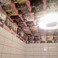 Wc deco at Mimi's Cafe Vegan in Athens