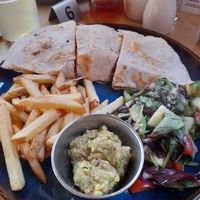 Quesadilla at Tafarn Sinc in Clynderwen