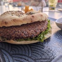 Virgin Burger at URBAN's Lounge Restaurant in Vienna