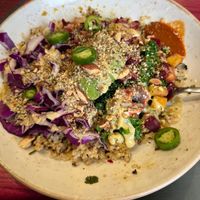 Buddha bowl  at Life Alive Organic Cafe in Cambridge