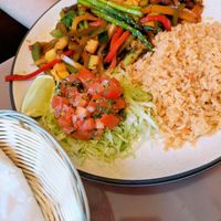 Platillos de vegetales, with 2 flour tortillas. Has broccoli! at Chilangos in Lititz