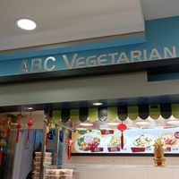 Signage at  ABC Vegetarian Food 健康素食 - Tampines in East Singapore