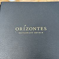 menu - new name btw!  at Orizontes in Zakynthos