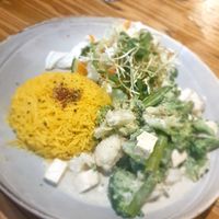 Vegan stew at Radharane - Gedimino in Vilnius