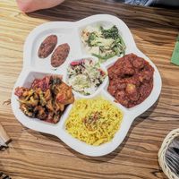 Set lunch offer, all dishes were delicious at Radharane - Gedimino in Vilnius