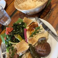 Completely vegani (on request) and SO YUM!!!  at Palmyra's Kitchen in North London