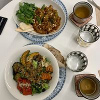 Sunny Bowl and Spicy Pasta at Sunny Bowl in Seoul