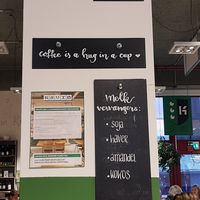 Plantbased milk options at Kruim in Gouda