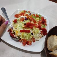 Tapa ensaladilla rusa at Tapería Esencia in Malaga