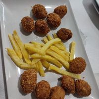 Croquetas setas at Tapería Esencia in Malaga