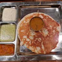 Plain Uthappam at Saravanaa Bhavan in Berlin