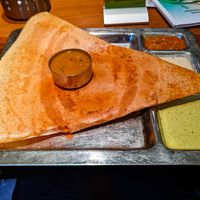 Another delicious dosa at Saravanaa Bhavan! at Saravanaa Bhavan in Berlin
