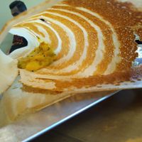 Masala Dosa filling at Saravanaa Bhavan in Berlin