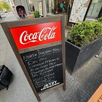 sign at Saravanaa Bhavan in Berlin
