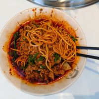 Vegane Sichuan Zajian Nudels at LIU Nudelhaus at Liu in Berlin