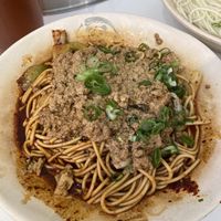 vegan szechuan noodles  at Liu in Berlin