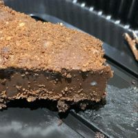 Mould on the chocolate orange cake! at Walnuts in Chislehurst