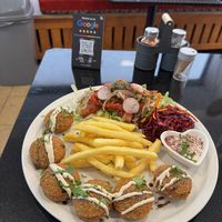 V4 - Falafel Teller  at Sham Imbiss in Ochsenfurt