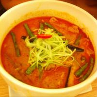 Nonya curry noodles at Veggie Planet in Malacca