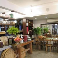 Lovely decor at Veggie Planet with a Zen ambience at Veggie Planet in Malacca