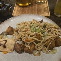 Udon noodles (without egg for vegan)  at KitchA - Sticks & Rolls in Vienna