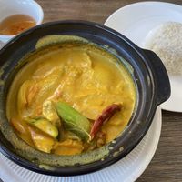 Vegan curry  at Hội An 1608 in San Francisco