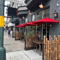 Outside seating  at Hội An 1608 in San Francisco