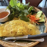 Vegan Vietnamese Crepe  at Hội An 1608 in San Francisco