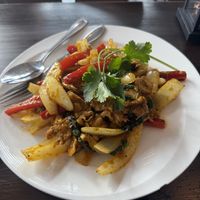 Stir Fried Vegan Chicken  at Hội An 1608 in San Francisco