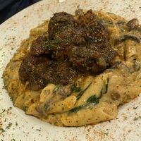 Vegan oxtail   at JS International Grill in Desoto