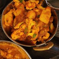 Aloo Gobi at Flavor of Himalaya in San Marcos