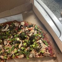 Most delicious whole wheat crust I’ve ever had! at NoHo Pizza Man in North Hollywood