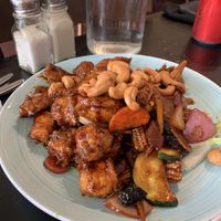Kung Pao ‘Chicken' at Bamboo Box in Katoomba