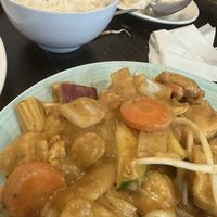 Satay Chicken  at Bamboo Box in Katoomba