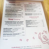 Menú 2 at 15 süße Minuten Café - Bistro in Vienna