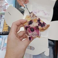 Blueberry Cheesecake at 15 süße Minuten Café - Bistro in Vienna