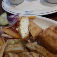  at Papa's Fish & Chips in Blackpool