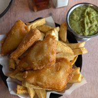  at Papa's Fish & Chips in Blackpool