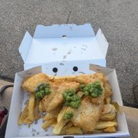  at Papa's Fish & Chips in Blackpool